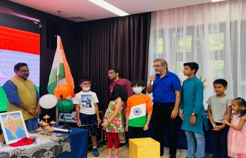 Celebration of 74th Independence Day of India by Indian Community in Shenzhen
